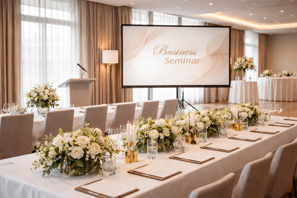 Organisation d'événements professionnels élégants dans le Var - Sand'Events